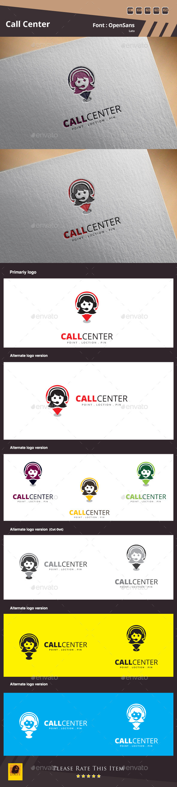 GraphicRiver Call Center Logo Template 11439461 GraphicRiver Call Center Logo Template 11439461