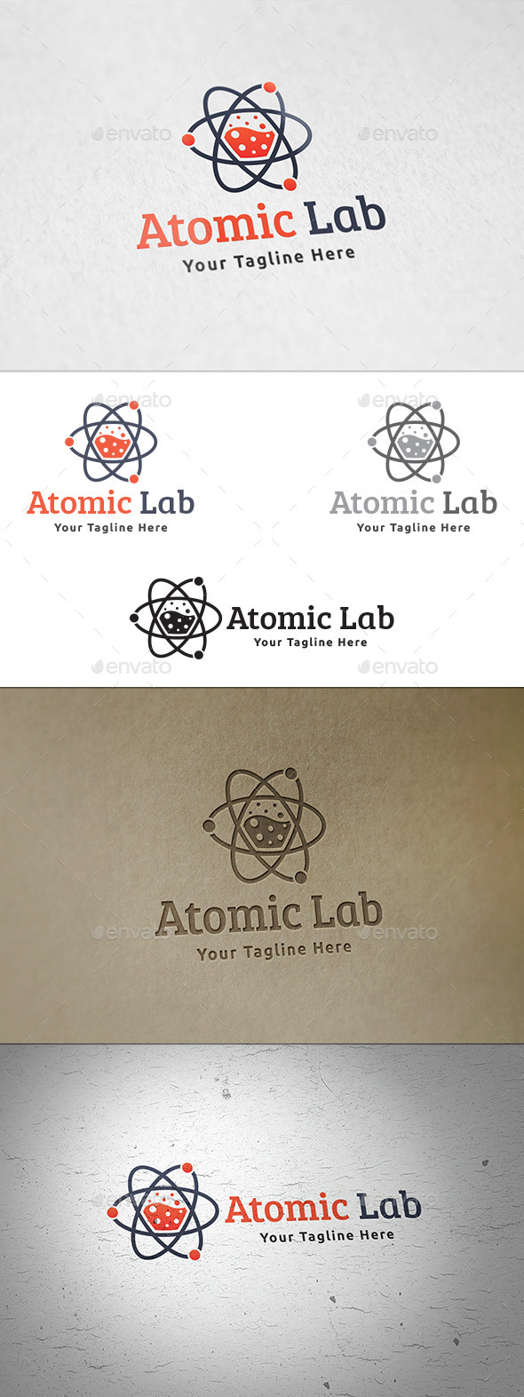 GraphicRiver Atomic Lab Logo Template 11440116 GraphicRiver Atomic Lab Logo Template 11440116