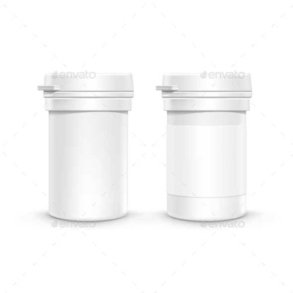 GraphicRiver Plastic Packaging Bottle with Cap for Pills 11440209 GraphicRiver Plastic Packaging Bottle with Cap for Pills 11440209