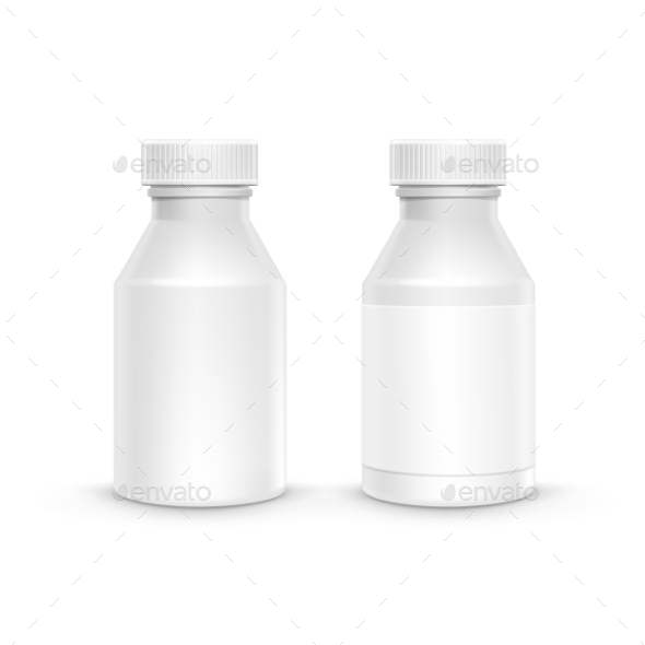 GraphicRiver Plastic Packaging Bottle with Cap for Pills 11440254 GraphicRiver Plastic Packaging Bottle with Cap for Pills 11440254