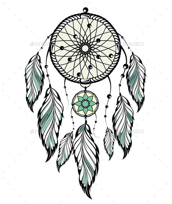 GraphicRiver Indian Dream Catcher 11440483 GraphicRiver Indian Dream Catcher 11440483