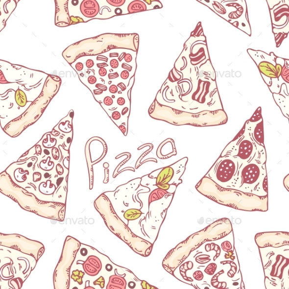 GraphicRiver Hand Drawn Different Pizza Slices Seamless Pattern 11440749 GraphicRiver Hand Drawn Different Pizza Slices Seamless Pattern 11440749
