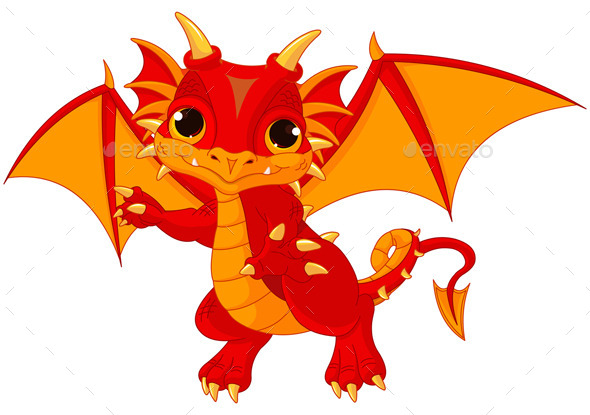 GraphicRiver Baby Dragon 11440778 GraphicRiver Baby Dragon 11440778