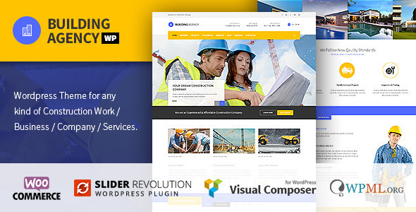 Download Building Agency - Construction WordPress Theme