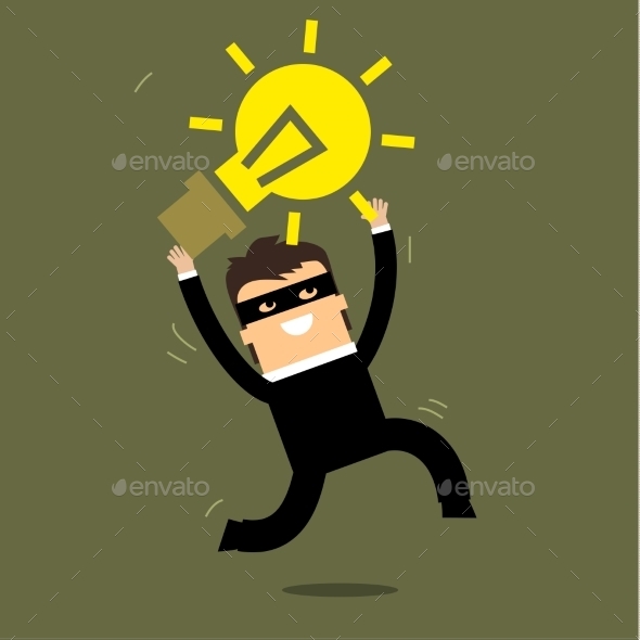GraphicRiver Thief Stealing Idea 11441625 GraphicRiver Thief Stealing Idea 11441625