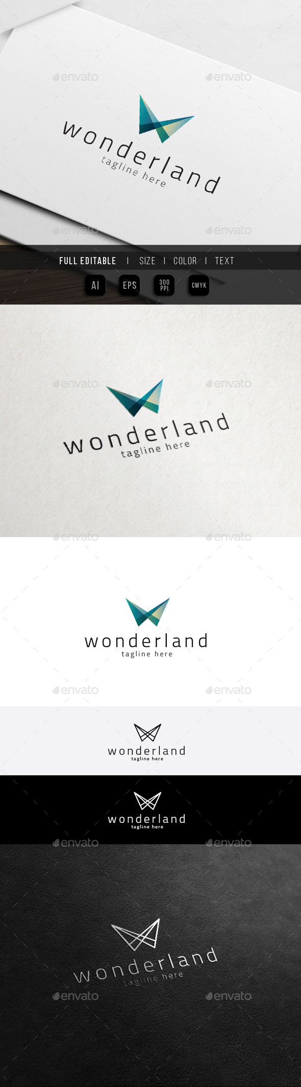 GraphicRiver Wonderland Studio Business Marketing Logo 11441638 GraphicRiver Wonderland Studio Business Marketing Logo 11441638