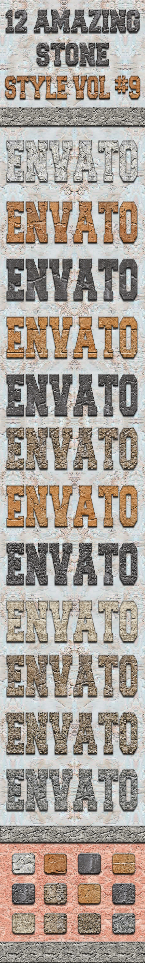GraphicRiver 12 Amazing Stone Style Vol 9 11441713 GraphicRiver 12 Amazing Stone Style Vol 9 11441713