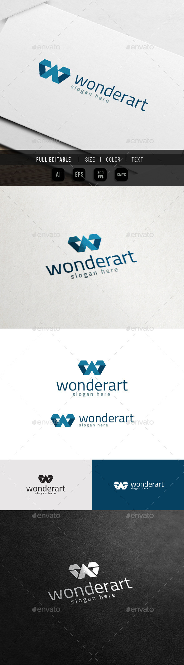GraphicRiver Wonder Art Business Marketing W Logo 11441768 GraphicRiver Wonder Art Business Marketing W Logo 11441768