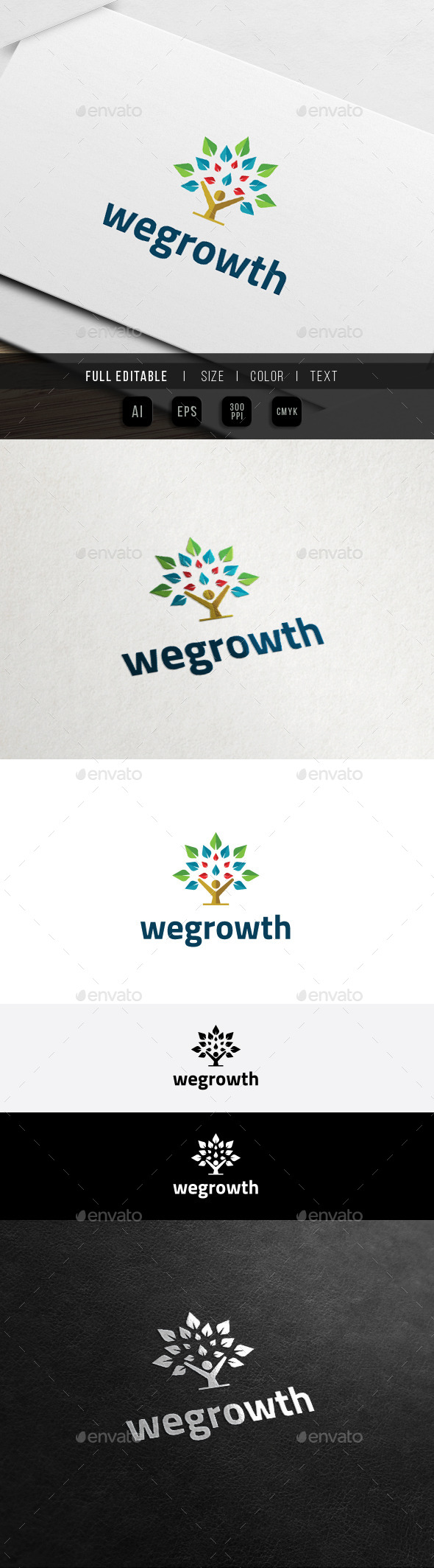 GraphicRiver We Growth Eco Learning Salon n Spa 11441795 GraphicRiver We Growth Eco Learning Salon n Spa 11441795