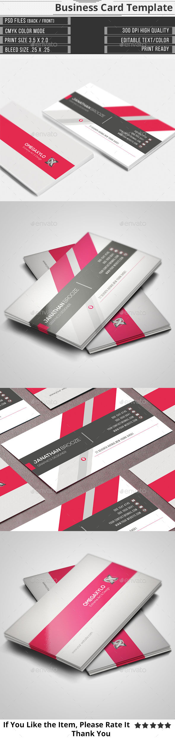 GraphicRiver Corporate Business Card 11441858 GraphicRiver Corporate Business Card 11441858