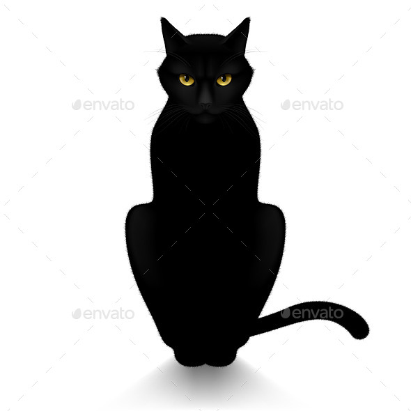 GraphicRiver Black Cat 11441982 GraphicRiver Black Cat 11441982