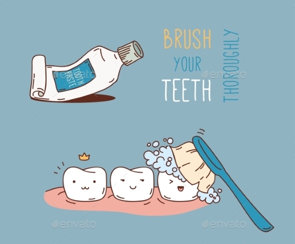 GraphicRiver Comics about Dental Diagnostics and Treatment 11443559 GraphicRiver Comics about Dental Diagnostics and Treatment 11443559