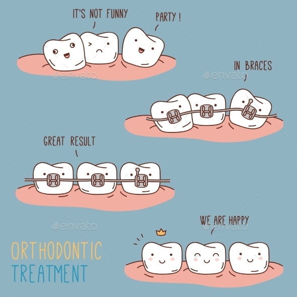 GraphicRiver Comics About Orthodontic Treatment 11443569 GraphicRiver Comics About Orthodontic Treatment 11443569