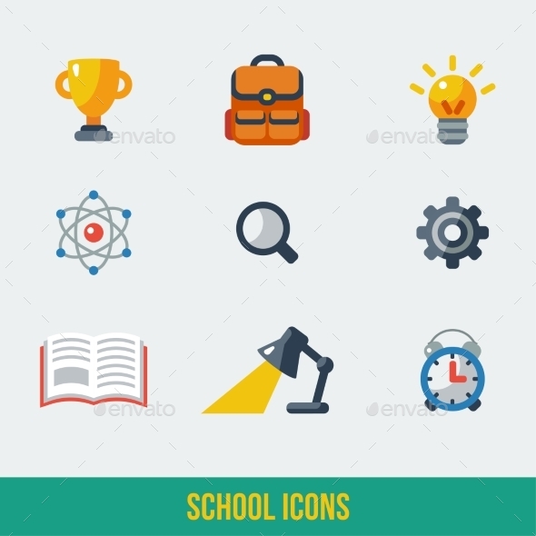GraphicRiver School and Education Icons 11443637 GraphicRiver School and Education Icons 11443637
