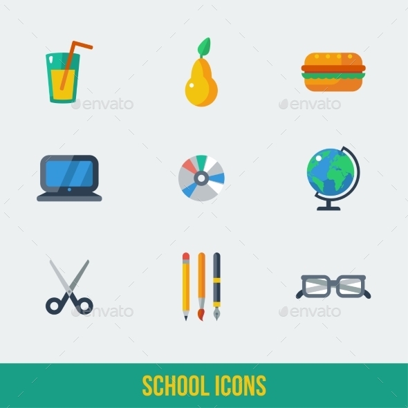 GraphicRiver School and Education Icons 11443640 GraphicRiver School and Education Icons 11443640