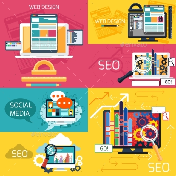 GraphicRiver SEO And Web Design Concepts 11444128 GraphicRiver SEO And Web Design Concepts 11444128