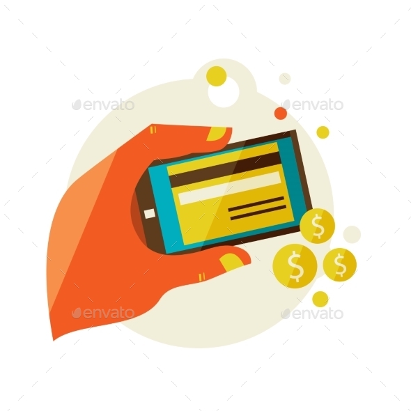 GraphicRiver Processing Of Mobile Payments 11444564 GraphicRiver Processing Of Mobile Payments 11444564