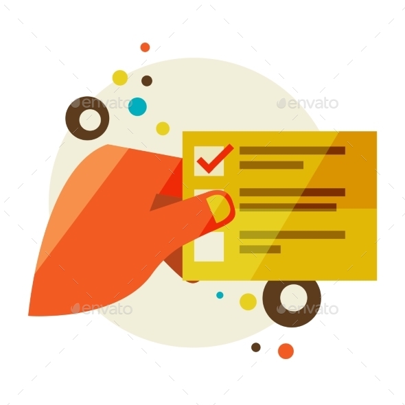 GraphicRiver A Man Holds a List 11444618 GraphicRiver A Man Holds a List 11444618