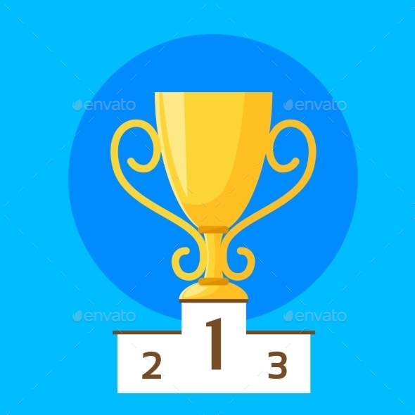 GraphicRiver Winner Cup First Place Flat Design Vector 11444687 GraphicRiver Winner Cup First Place Flat Design Vector 11444687