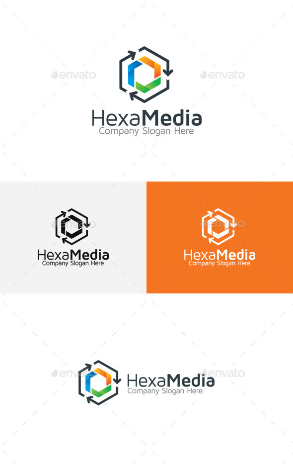 GraphicRiver Hexa Logo 11444876 GraphicRiver Hexa Logo 11444876