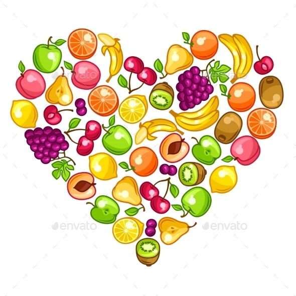 GraphicRiver Background Design with Stylized Fresh Ripe Fruits 11445473 GraphicRiver Background Design with Stylized Fresh Ripe Fruits 11445473