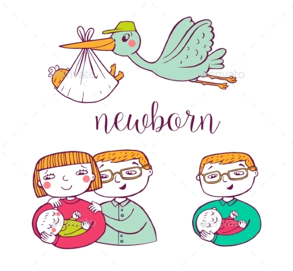 GraphicRiver Newborn Doodle Icon Set 11445641 GraphicRiver Newborn Doodle Icon Set 11445641