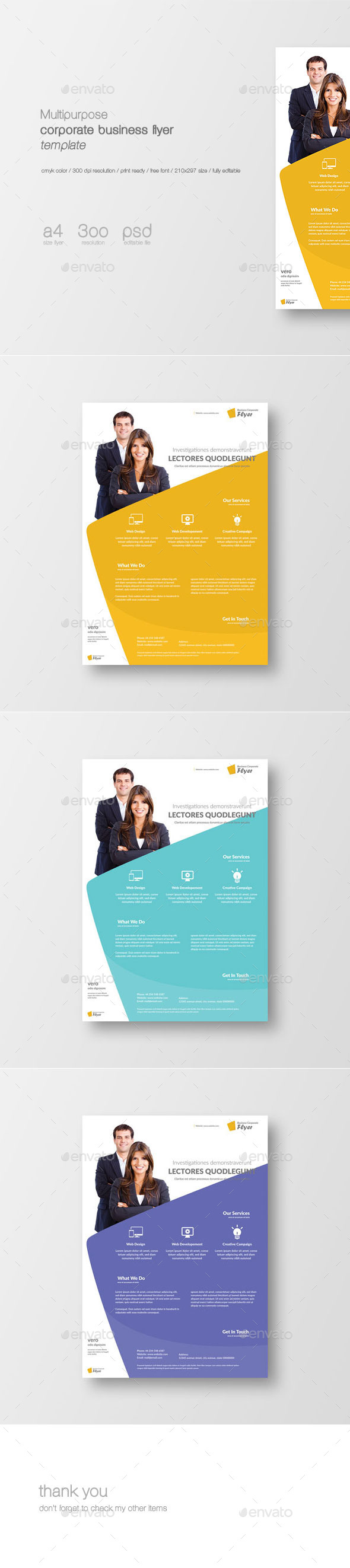 GraphicRiver Multipurpose Corporate Flyer Template 11448004 GraphicRiver Multipurpose Corporate Flyer Template 11448004