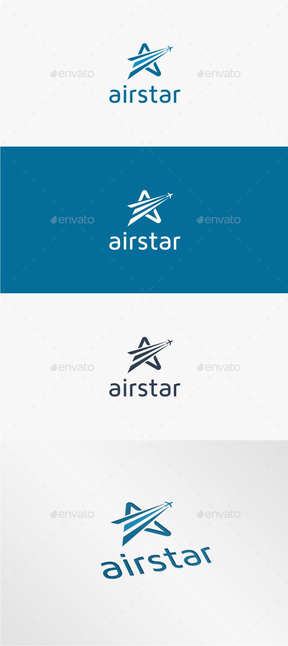 Air Star - Logo Template