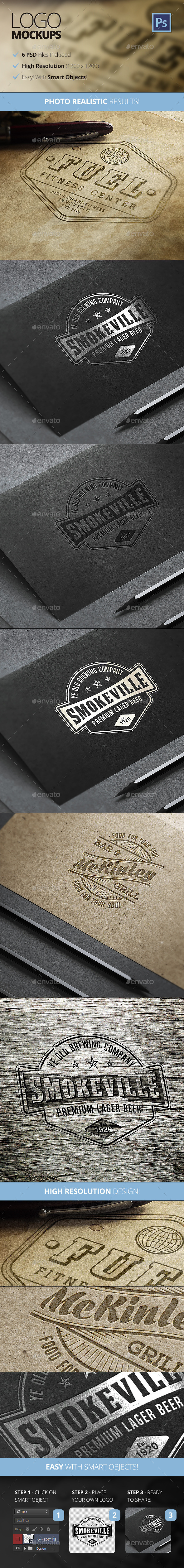 GraphicRiver Logo Mockup 11450786 GraphicRiver Logo Mockup 11450786