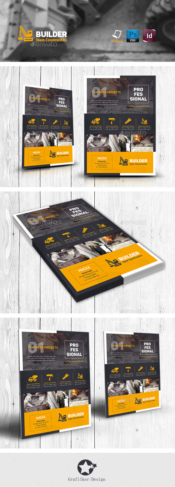 GraphicRiver Construction Flyer Templates 11451318 GraphicRiver Construction Flyer Templates 11451318