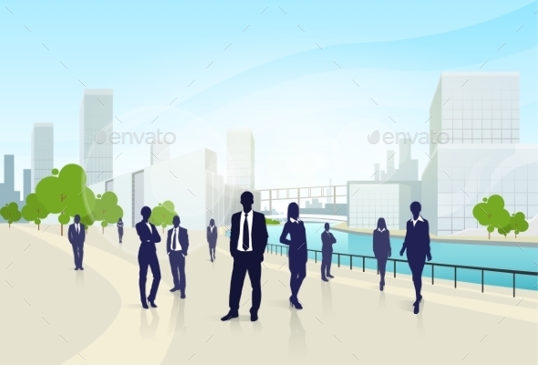 GraphicRiver Business People Group City Landscape Office 11452210 GraphicRiver Business People Group City Landscape Office 11452210