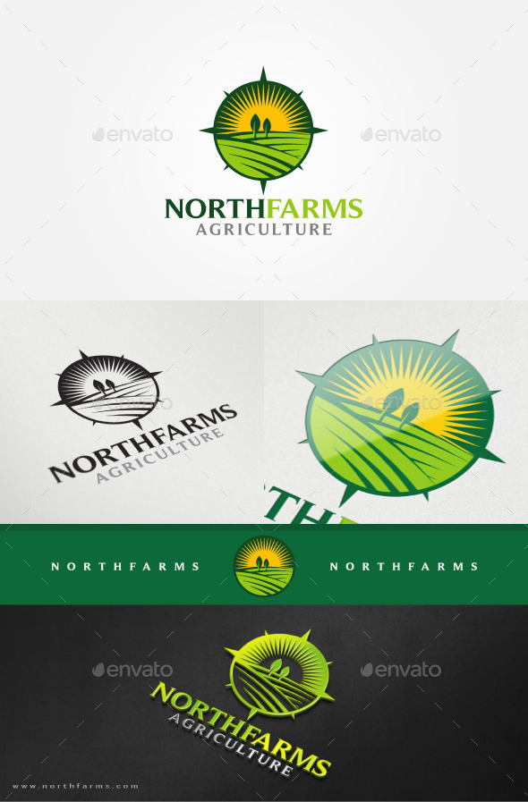 GraphicRiver Farm Fields Logo Template 11407917 GraphicRiver Farm Fields Logo Template 11407917