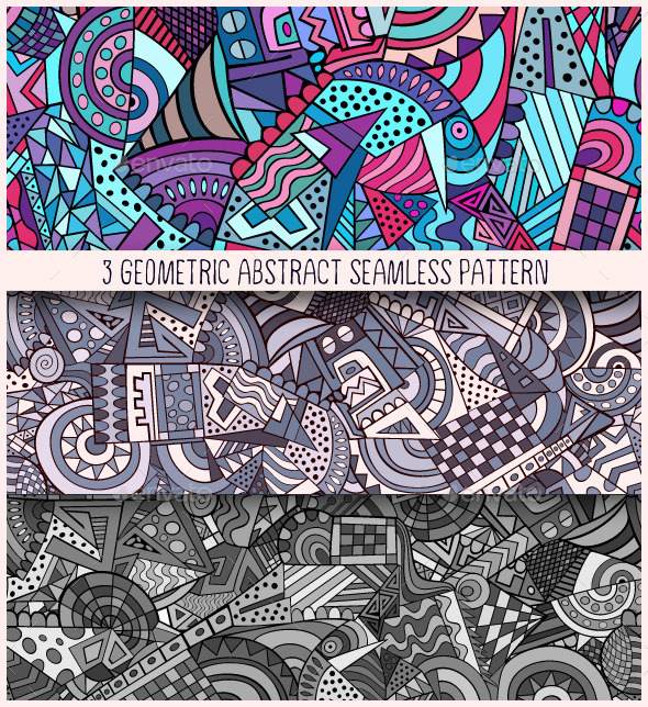 GraphicRiver 3 Geometric Seamless Patterns 11452621 GraphicRiver 3 Geometric Seamless Patterns 11452621