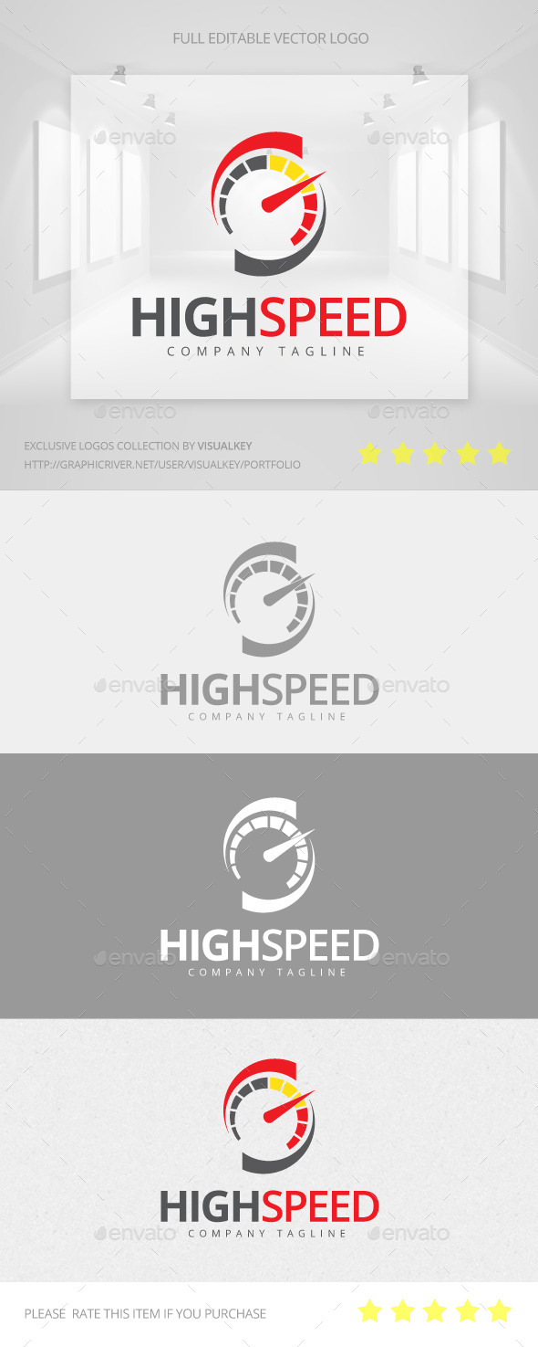 GraphicRiver High Speed Logo 11452633 GraphicRiver High Speed Logo 11452633