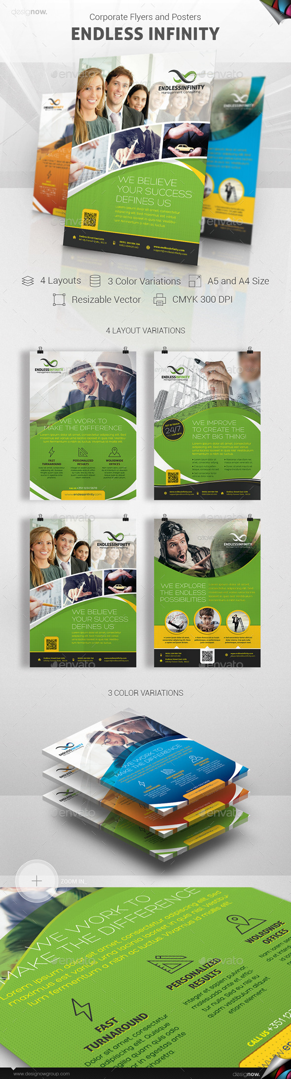 GraphicRiver Flyer and Poster Endless Infinity 11453015 GraphicRiver Flyer and Poster Endless Infinity 11453015