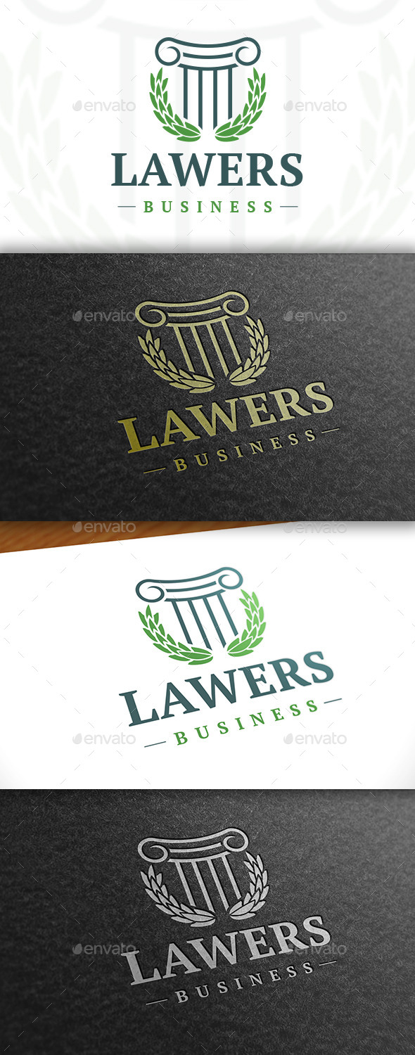 GraphicRiver Law Firm Classic Logo 11453118 GraphicRiver Law Firm Classic Logo 11453118