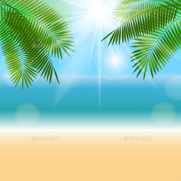 GraphicRiver Summer Natural Background Vector Illustration 11453165 GraphicRiver Summer Natural Background Vector Illustration 11453165