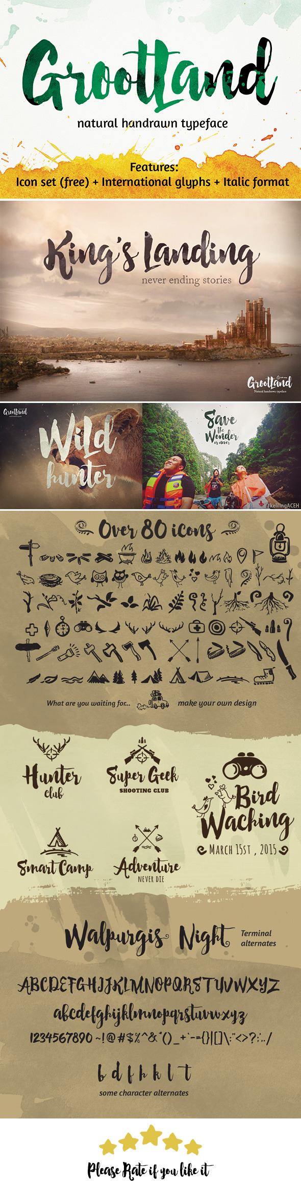 GraphicRiver Grootland Font 11408641 GraphicRiver Grootland Font 11408641
