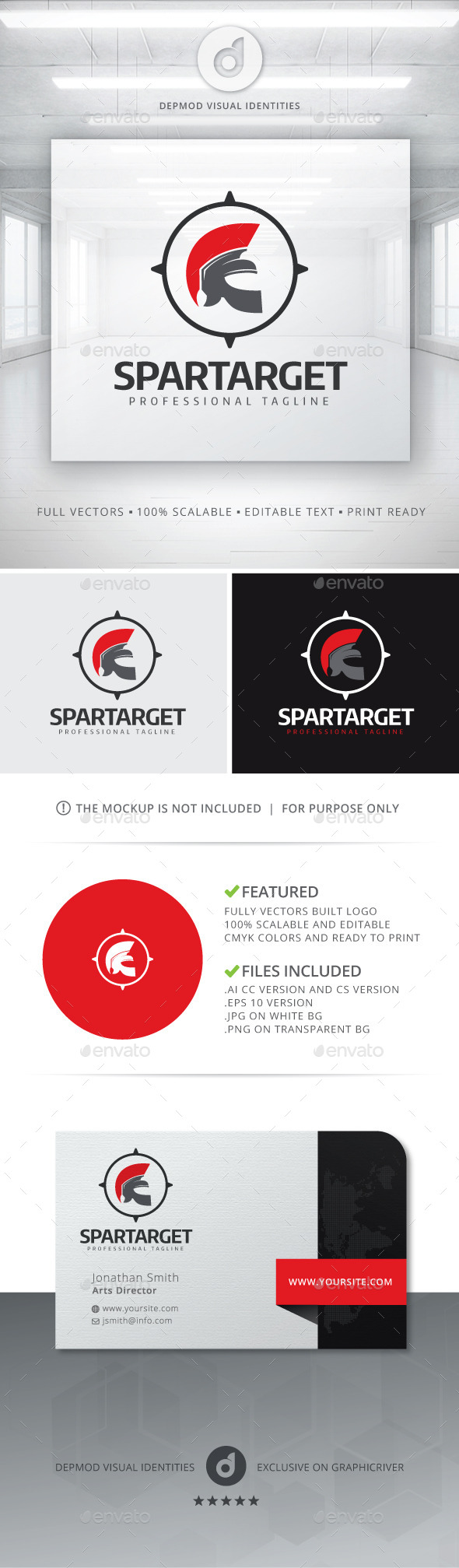 GraphicRiver Spartarget Logo 11453559 GraphicRiver Spartarget Logo 11453559