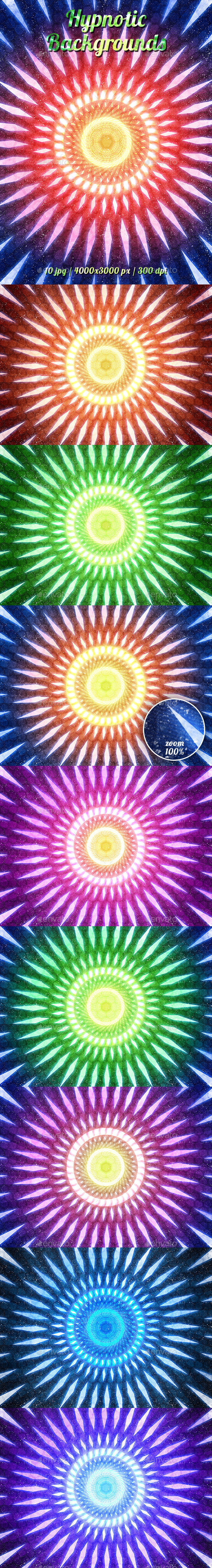 GraphicRiver Hypnotic Backgrounds 11453763 GraphicRiver Hypnotic Backgrounds 11453763