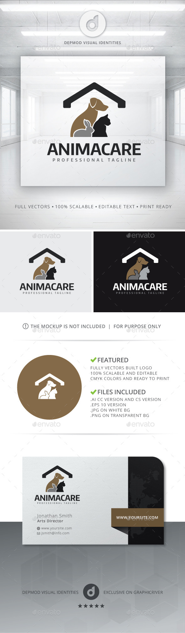 GraphicRiver AnimaCare Logo 11454261 GraphicRiver AnimaCare Logo 11454261