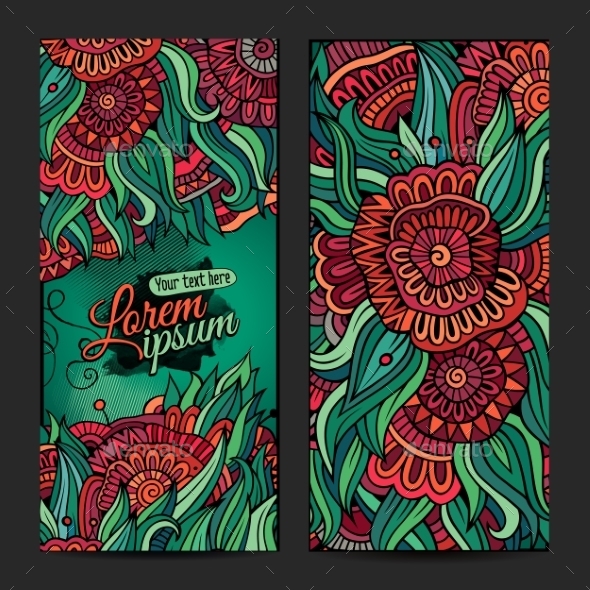 GraphicRiver Decorative Floral Background 11454543 GraphicRiver Decorative Floral Background 11454543
