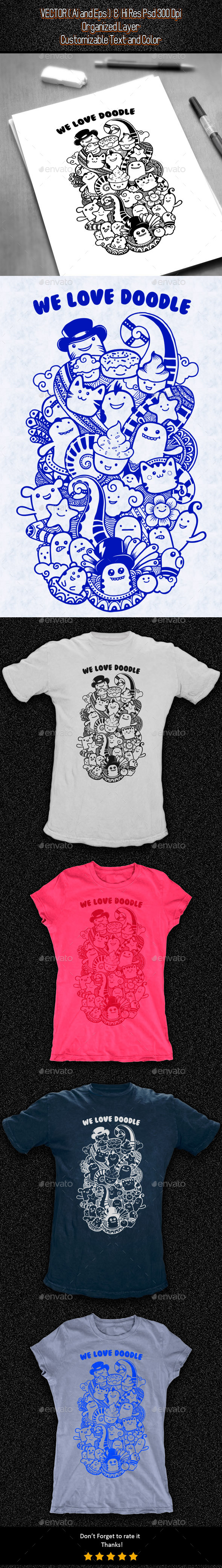 GraphicRiver Hand Drawn Doodle 11454906 GraphicRiver Hand Drawn Doodle 11454906