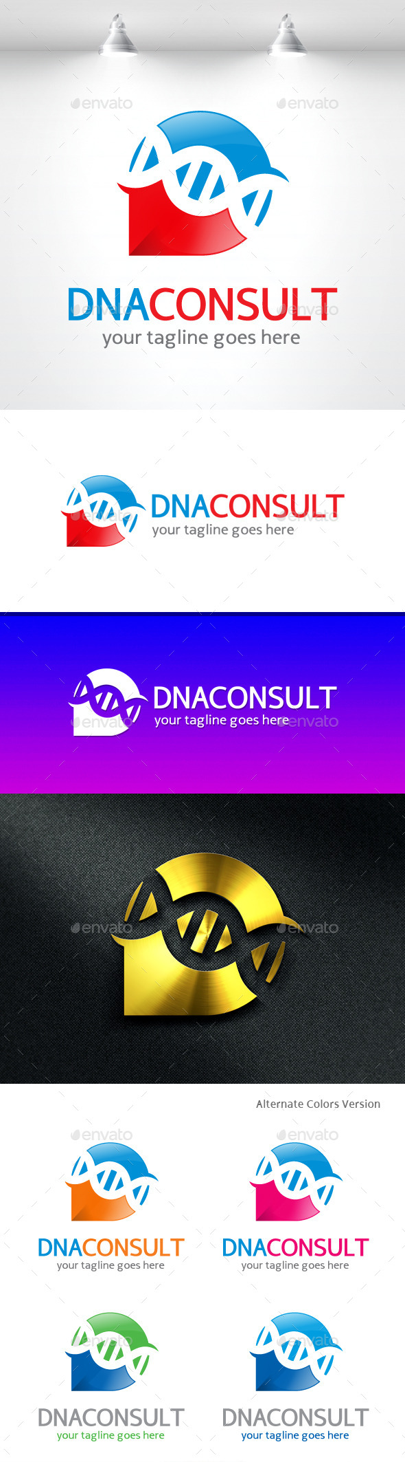 GraphicRiver DNA Consulting Logo 11454777 GraphicRiver DNA Consulting Logo 11454777