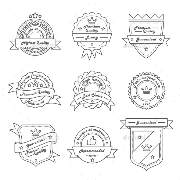 GraphicRiver 9 Label and Badge Templates 11456008 GraphicRiver 9 Label and Badge Templates 11456008