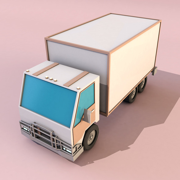3DOcean Low poly truck 11456369 3DOcean Low poly truck 11456369