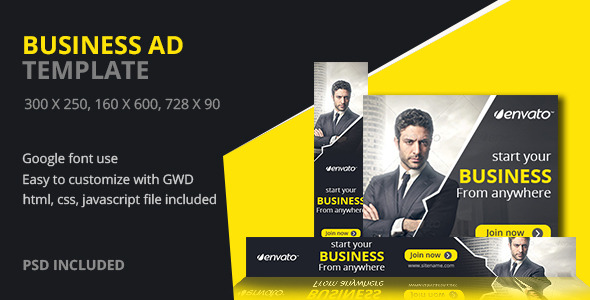 CodeCanyon Business HTML5 Google Banner Ad 04 11457556 CodeCanyon Business HTML5 Google Banner Ad 04 11457556