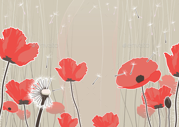 GraphicRiver Background with Flowers 11457557 GraphicRiver Background with Flowers 11457557