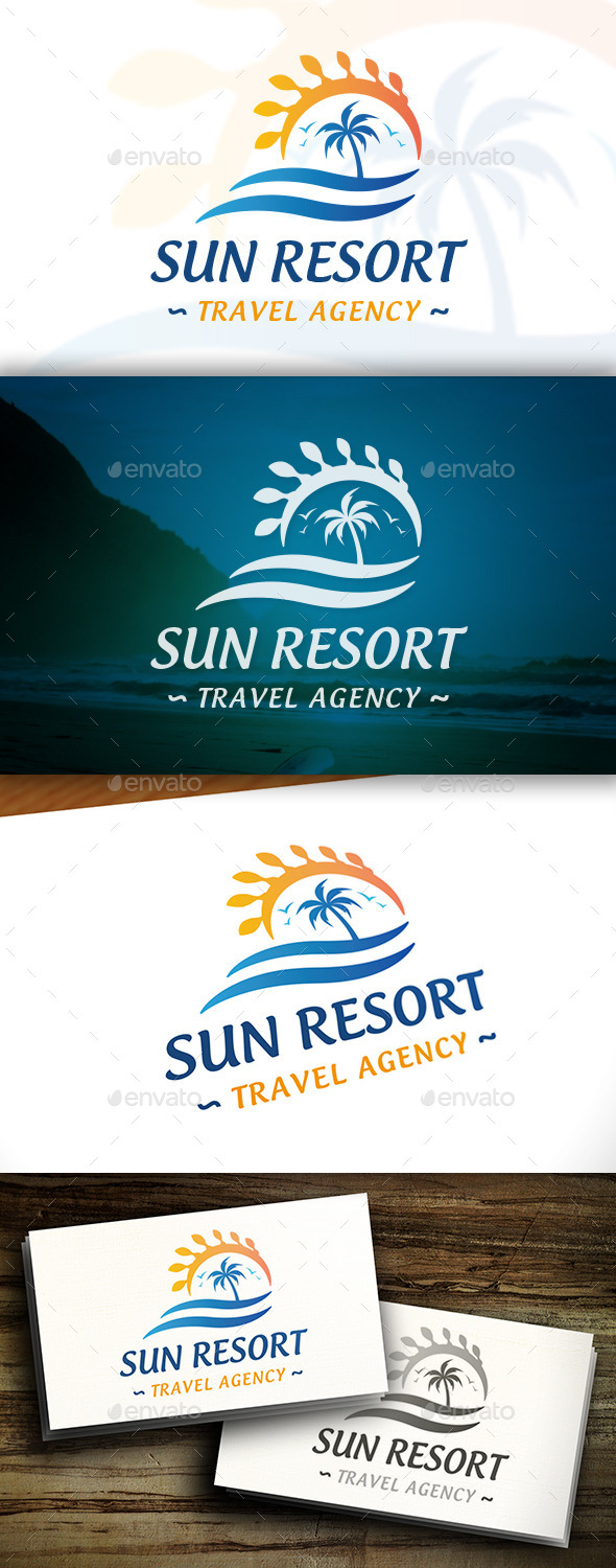 GraphicRiver Summer Travel Logo 11458110 GraphicRiver Summer Travel Logo 11458110