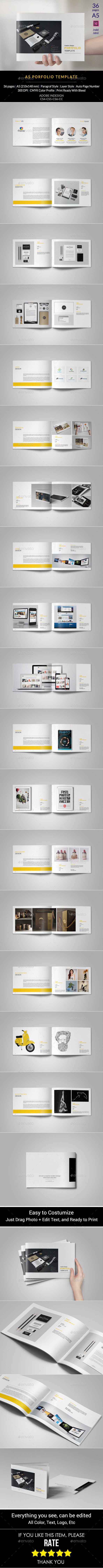 GraphicRiver A5 Portfolio Template 11458895 GraphicRiver A5 Portfolio Template 11458895